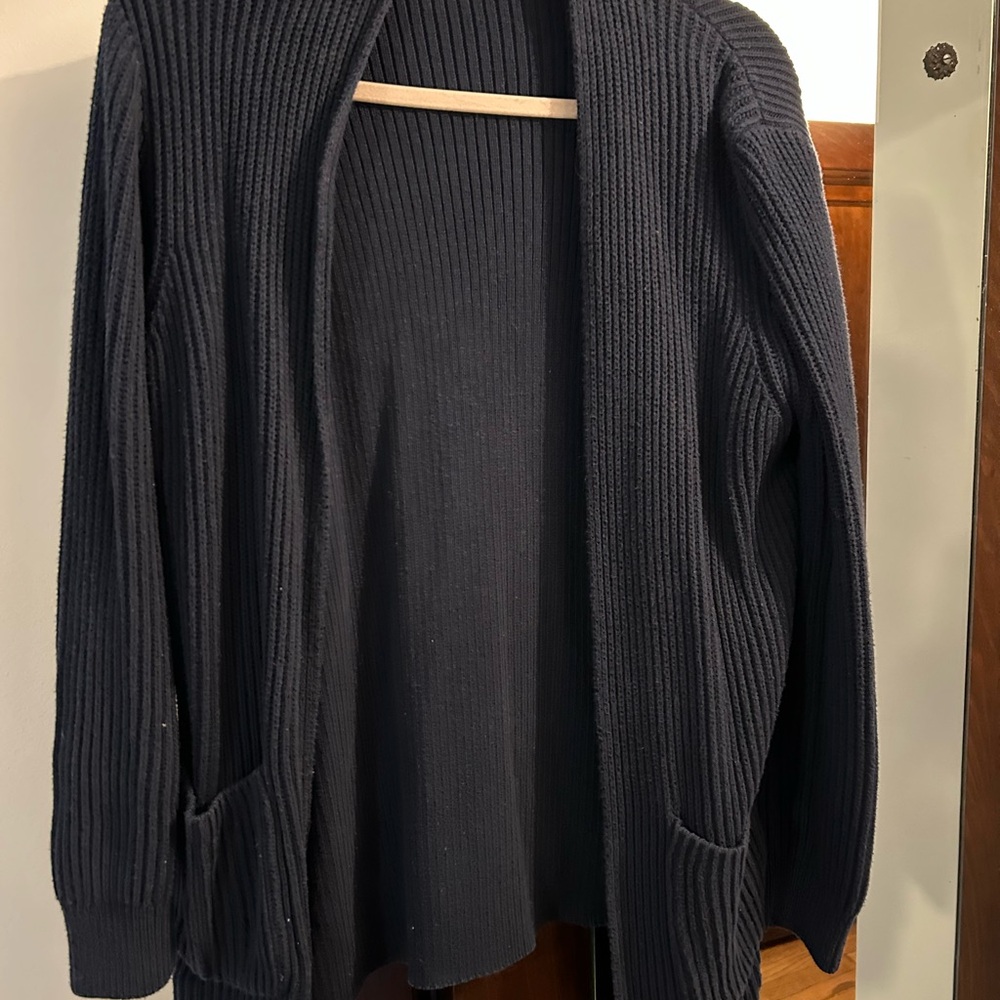 Madewell Women's Deep Blue Cardigan